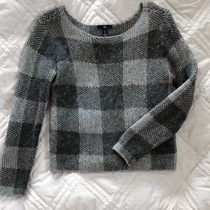 Gap plaid sweater
